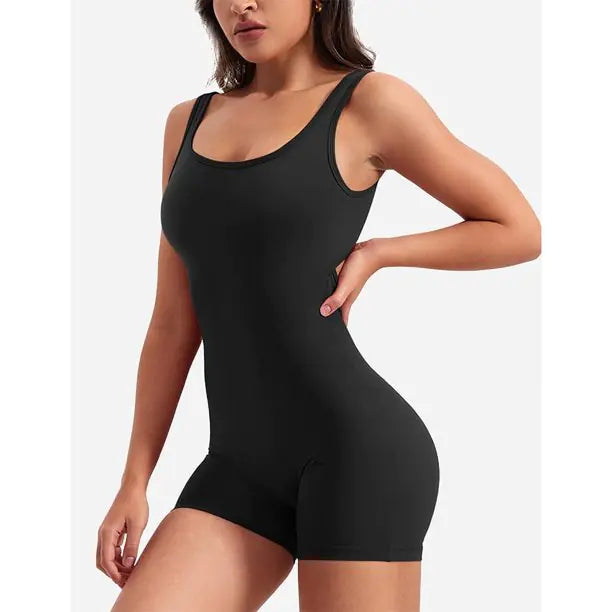 Brillara™️ One Piece Jumpsuits for Women Tummy Control V Back Scrunch