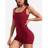 Brillara™️ One Piece Jumpsuits for Women Tummy Control V Back Scrunch