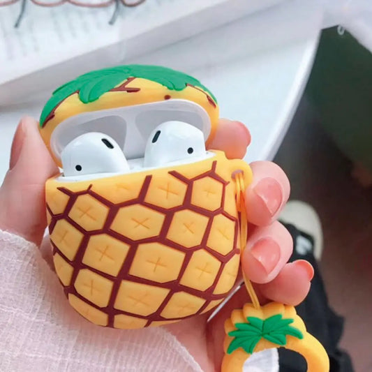 Funky Airpod Case- Pineapple